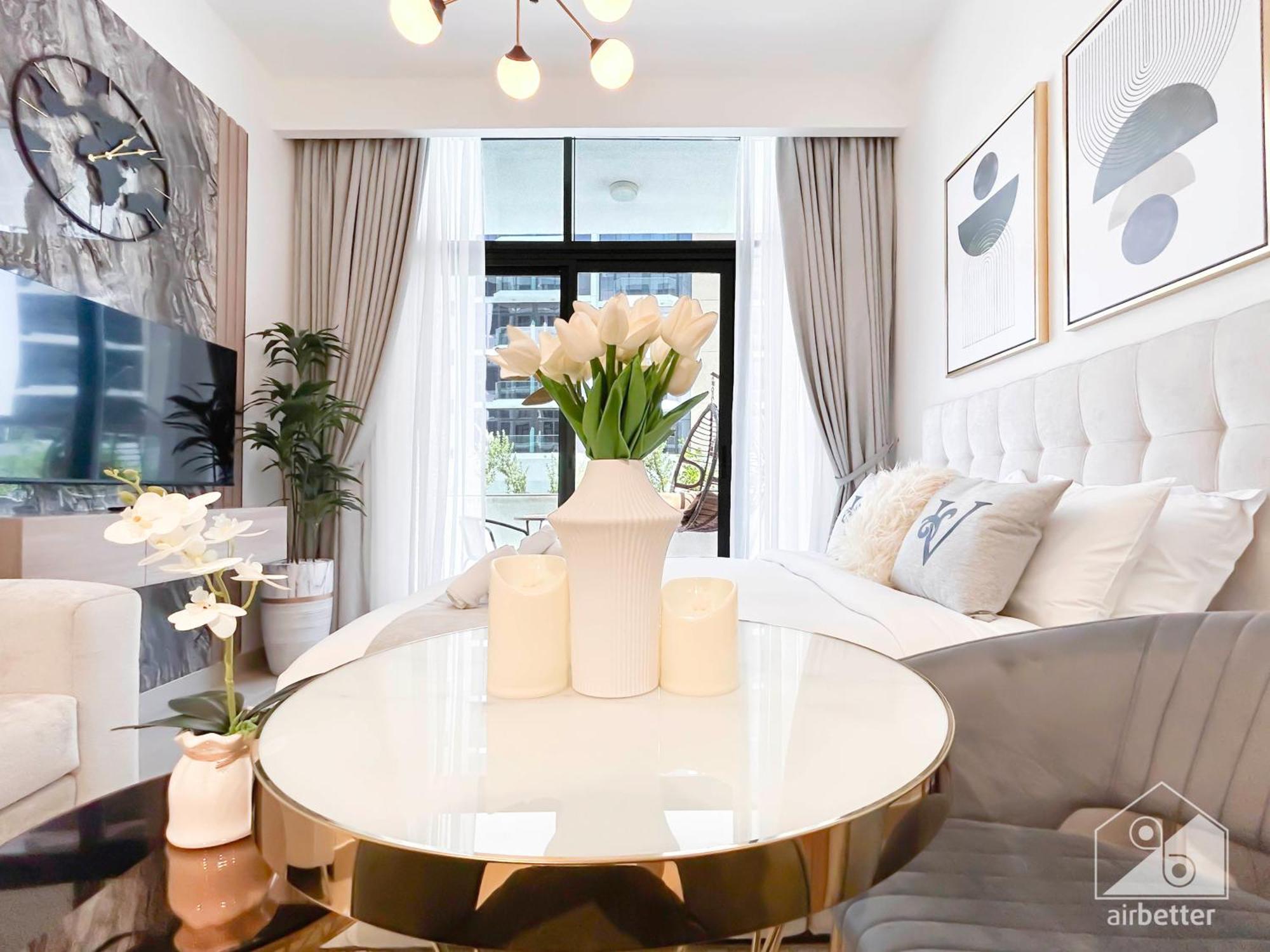 Charming Studio With Balcony In Azizi Riviera Ντουμπάι Εξωτερικό φωτογραφία