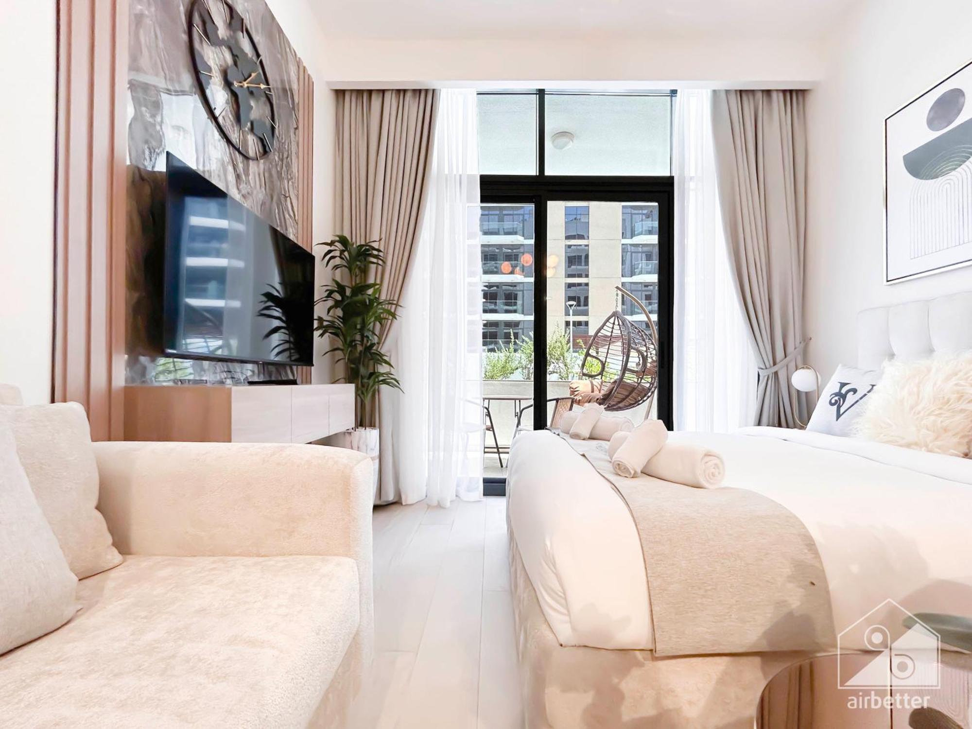Charming Studio With Balcony In Azizi Riviera Ντουμπάι Εξωτερικό φωτογραφία