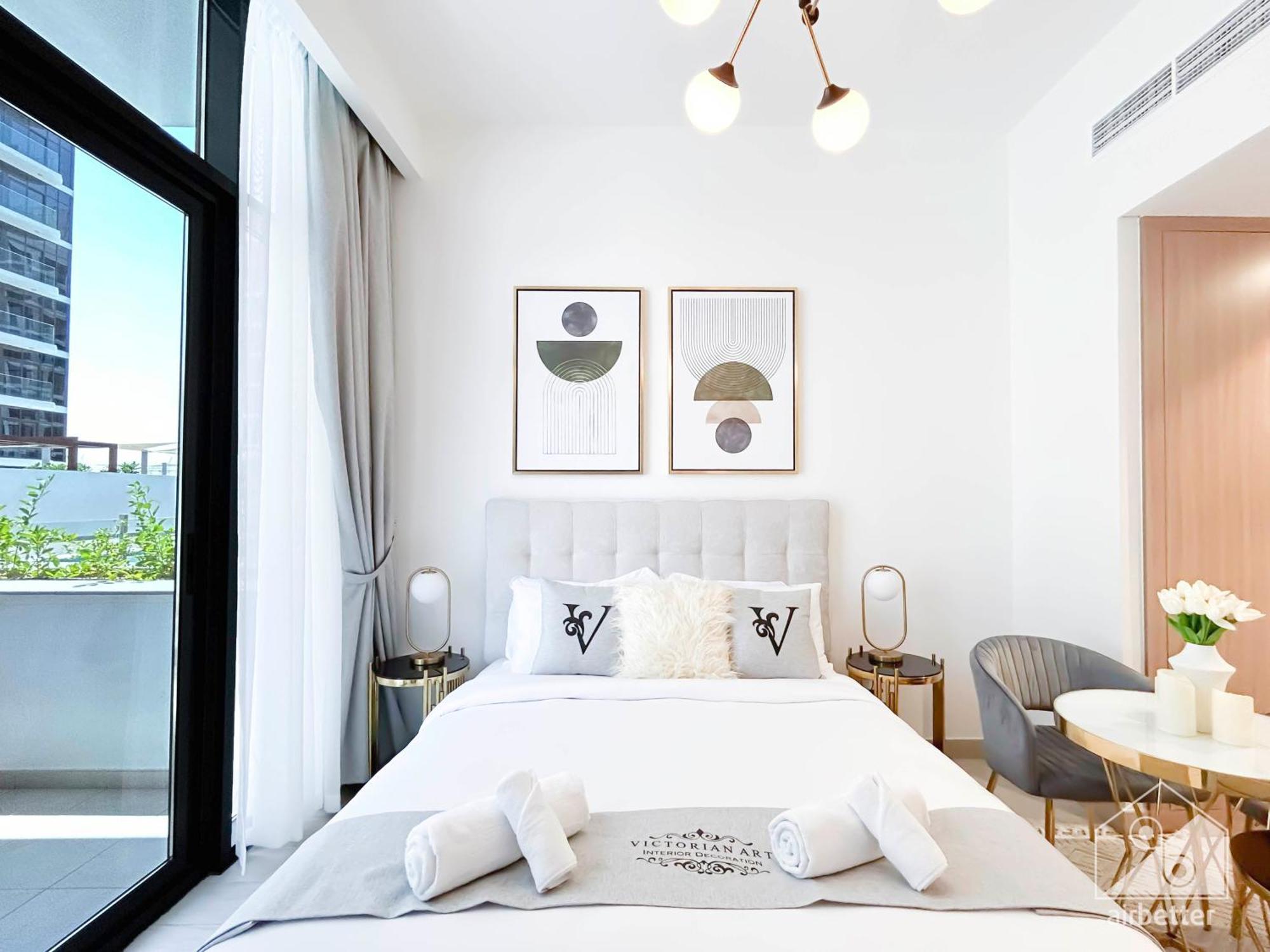 Charming Studio With Balcony In Azizi Riviera Ντουμπάι Εξωτερικό φωτογραφία